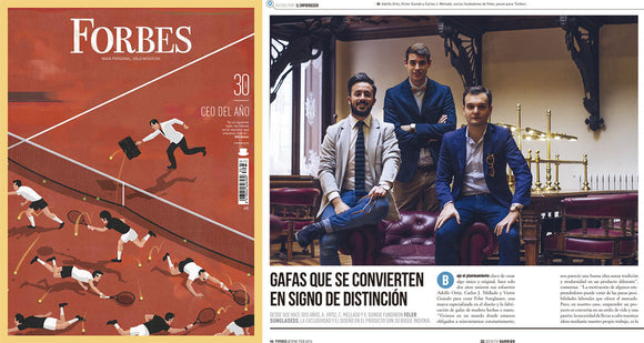 FELER, protagonista de la sección Emprendedor en Forbes.