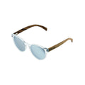 Feler 1507M-2 Wooden Sunglasses - SILVER UNISEX Size 51 mm