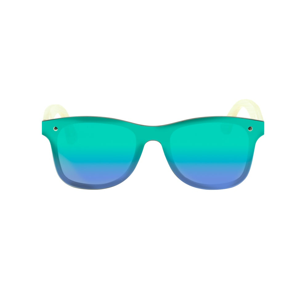 Gafas de Sol de Madera Feler B317M-1 - GREEN UNISEX Talla 50 mm