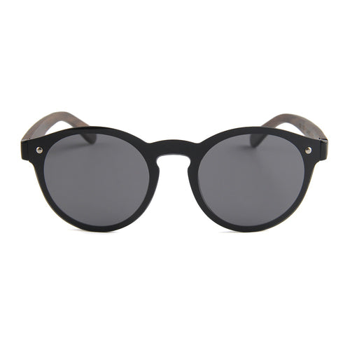 Gafas de Sol de Madera Feler 1502-1 - BLACK UNISEX Talla 52 mm