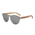 Gafas de Sol de Madera Feler 1502M-2 - SILVER UNISEX Talla 52 mm