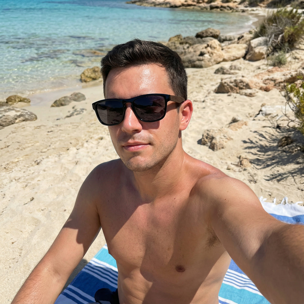 Gafas de Sol de Madera Feler 1512-1 UNISEX Talla 52 mm