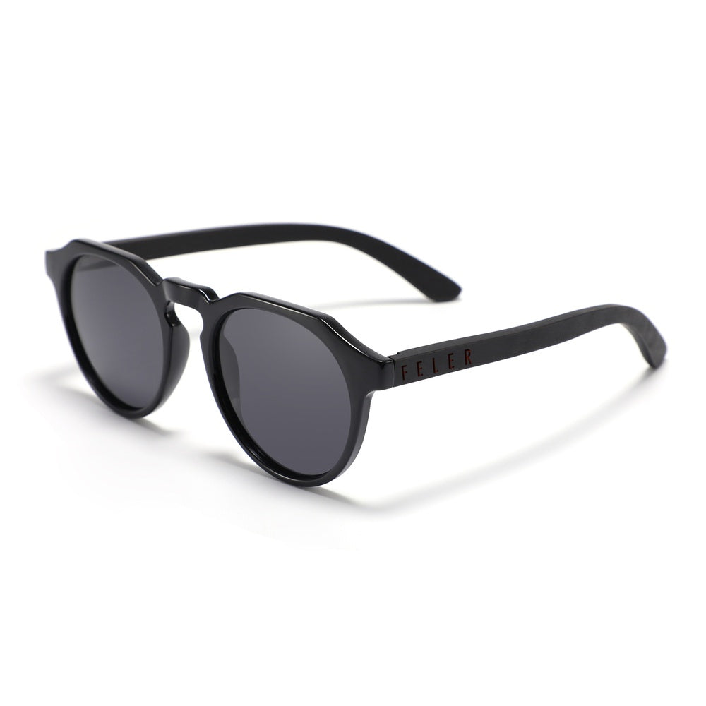 Gafas de Sol de Madera Feler 1526-1 UNISEX Talla 43 mm