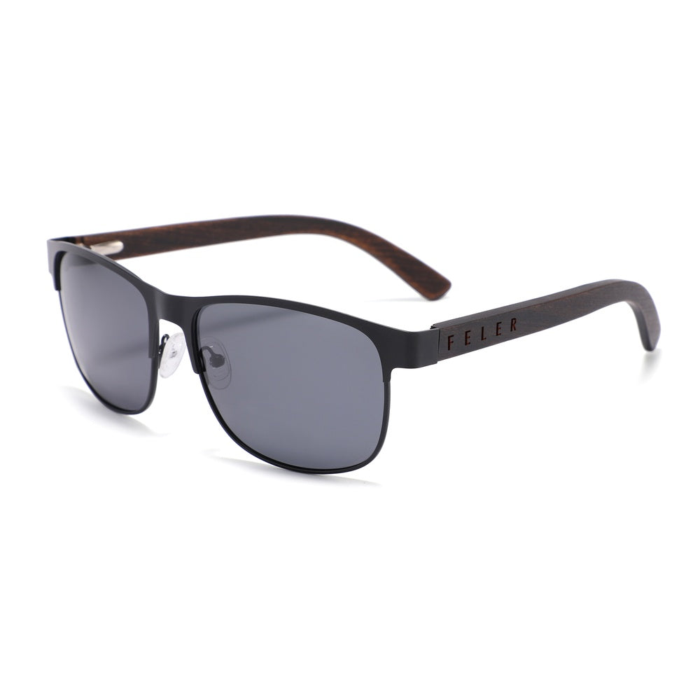 Gafas de Sol de Madera Feler 1515-1 UNISEX Talla 55 mm