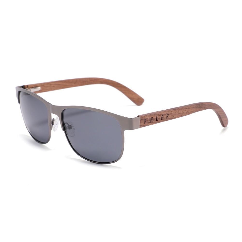 Gafas de Sol de Madera Feler 1515-3 UNISEX Talla 55 mm